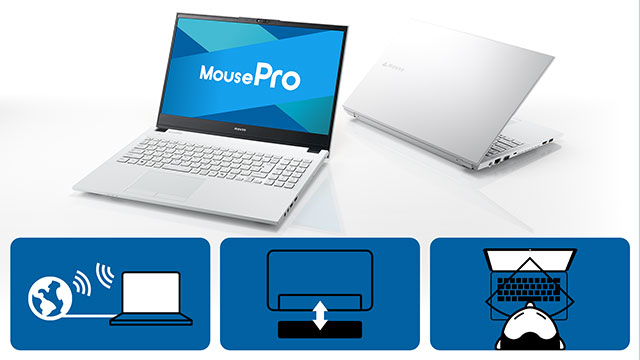 MouseProブランド初のホワイト筐体採用