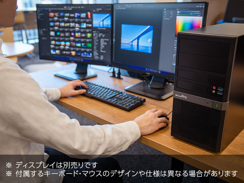 MousePro-T330XQP22 CG・都市開発・機械3D-CAD向けワークステーション