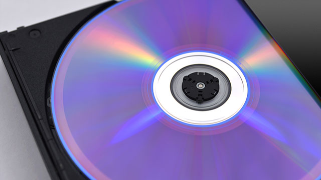 DVDドライブを標準搭載