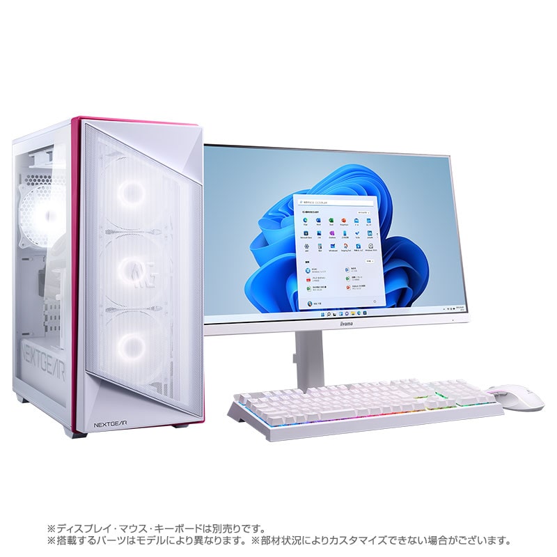 NEXTGEAR HD-A7A7X（ホワイト）│デスクトップパソコンの通販