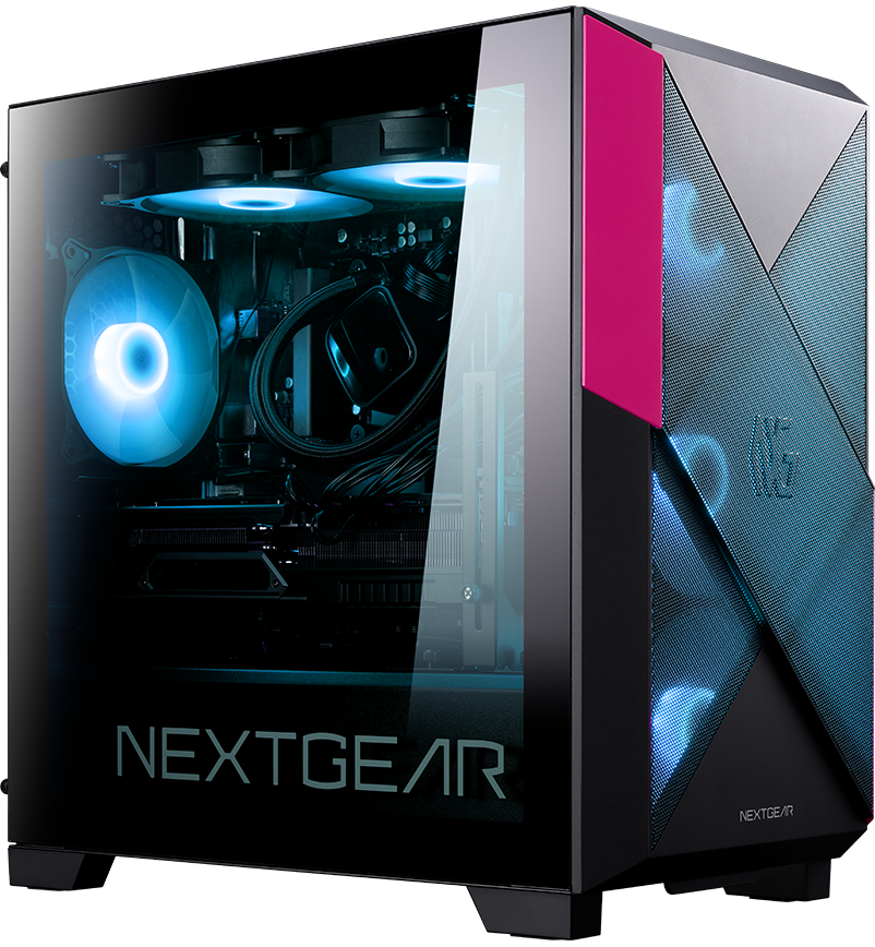 NEXTGEAR ミニタワーガラスサイドパネルの画像