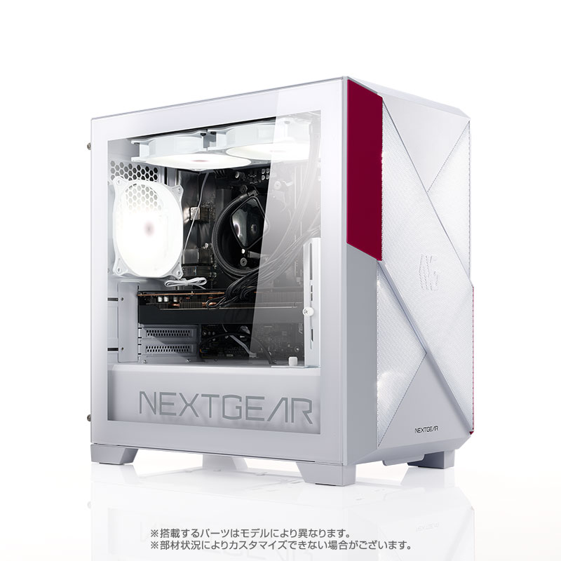 NEXTGEAR JG-A7G6T（ホワイト5点セット）│デスクトップパソコン