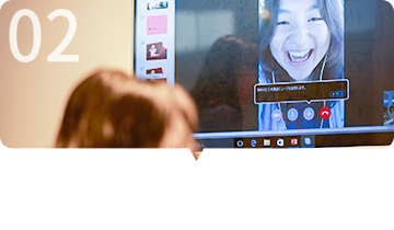 世界中の人とつながれる